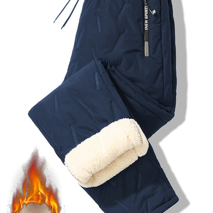 Thermohose für Herren | Winddicht und wasserabweisend | Volle Länge