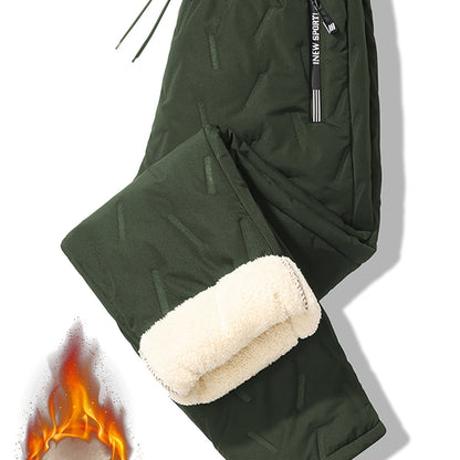 Thermohose für Herren | Winddicht und wasserabweisend | Volle Länge