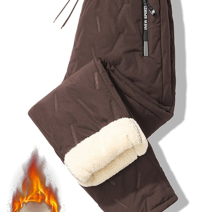 Thermohose für Herren | Winddicht und wasserabweisend | Volle Länge