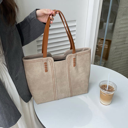 Damen Tasche Umhängetasche Minimalistisch mit Geräumigem Innenfach für Büro und Freizeit 3