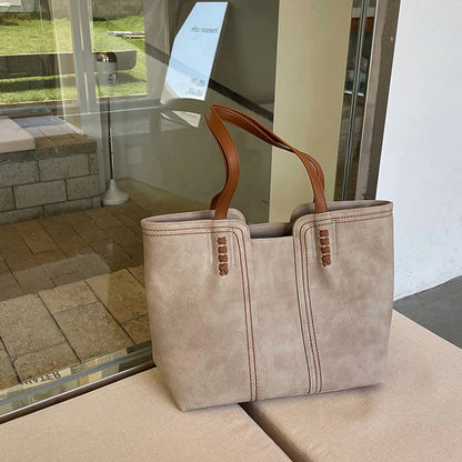 Damen Tasche Umhängetasche Minimalistisch mit Geräumigem Innenfach für Büro und Freizeit 0