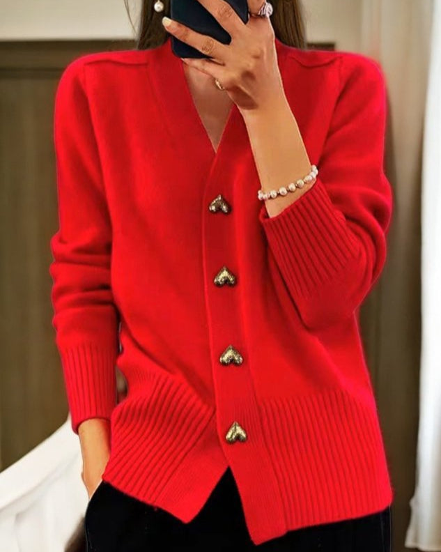 Tovianne™ Klassischer Cardigan 3