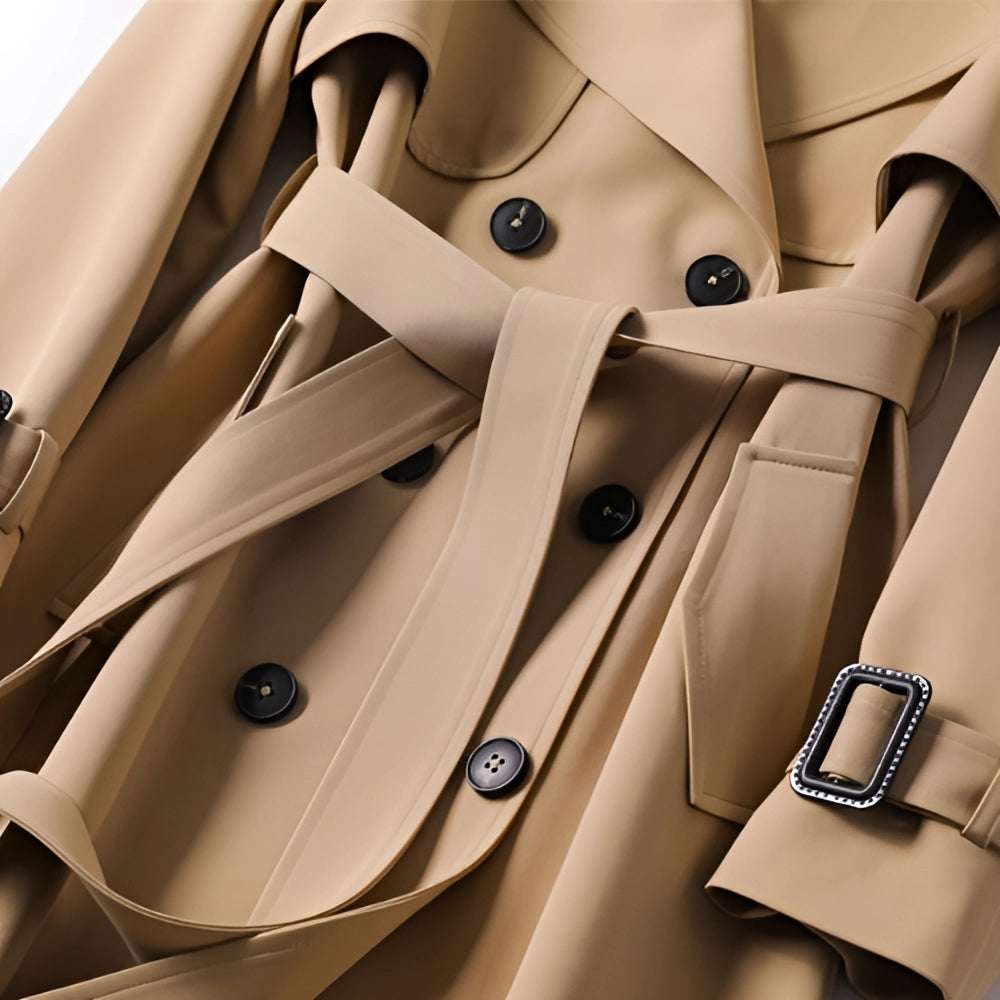 Trench coat für Damen | Zweireihig Mantel