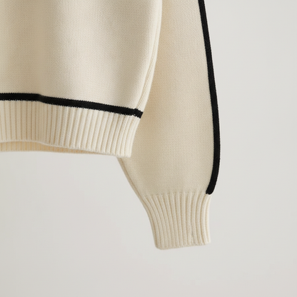 Damen Rollkragenpullover Strickpullover Elastisch Figurbetont 4