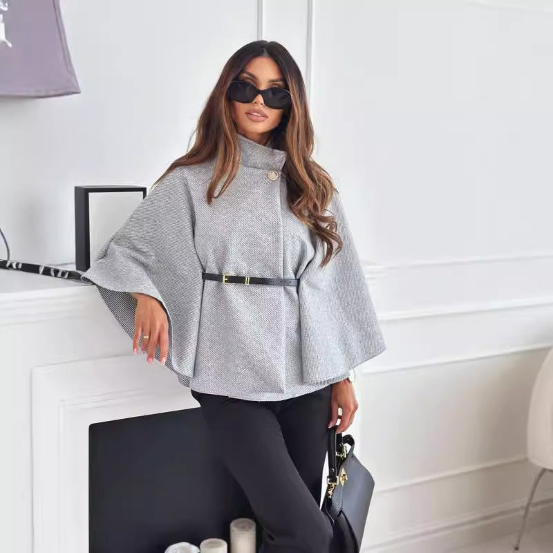 Übergangsjacke Damen | Elegantes Design mit Taillengürtel