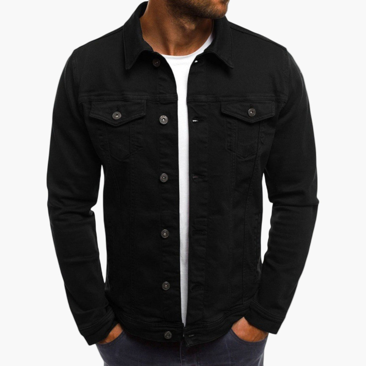 Übergangsjacke Herren | Schlanker Schnitt & Robust