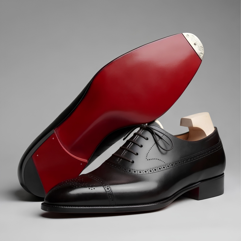 Oxford Schuhe Herren | Brogue-Design & Gepolstert 1