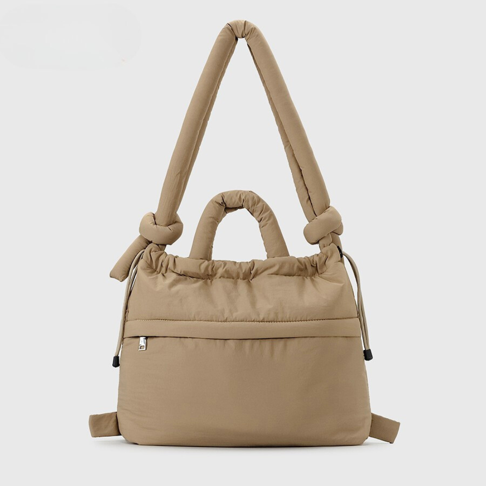 Damen Plüschtasche 2in1 Handtasche Rucksack Gepolstert 1
