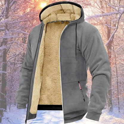Winterjacke Herren | Mit Kapuze & Warm Gefüttert 1