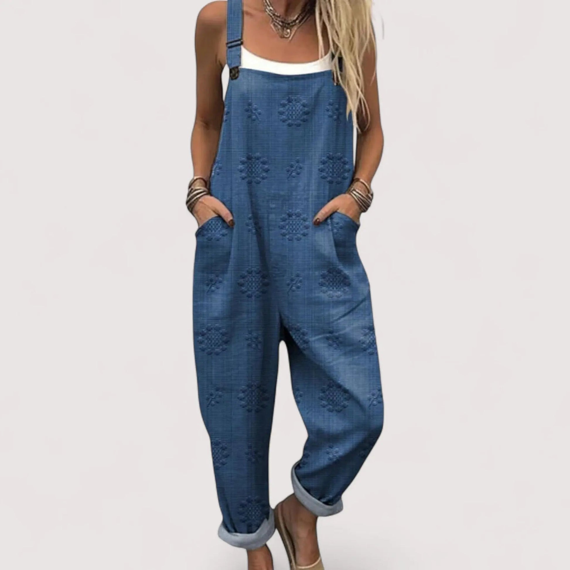 Overall Jumpsuit Damen | Latzhose & Boho-Blumenprint