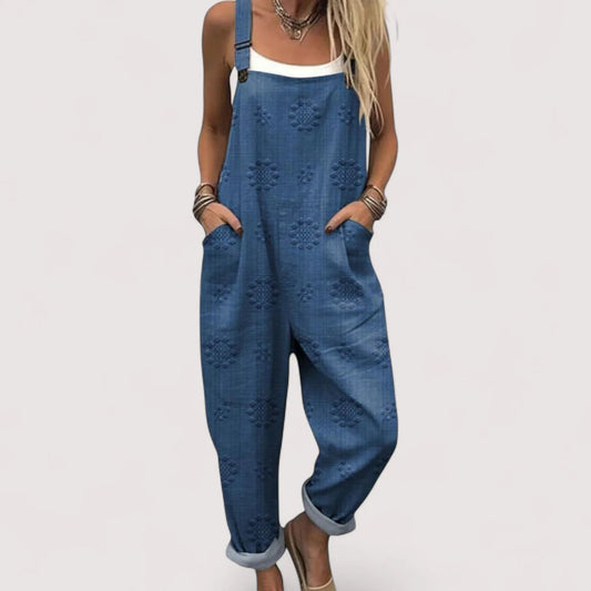 Overall Jumpsuit Damen | Latzhose & Boho-Blumenprint