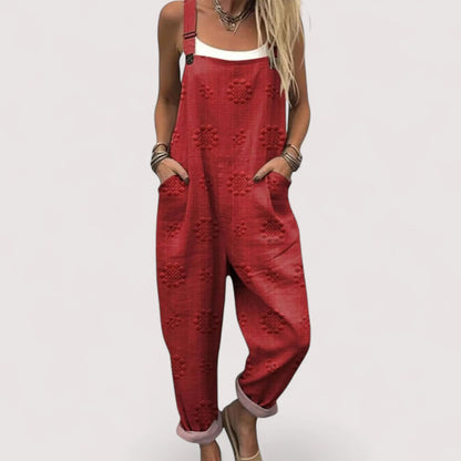 Overall Jumpsuit Damen | Latzhose & Boho-Blumenprint