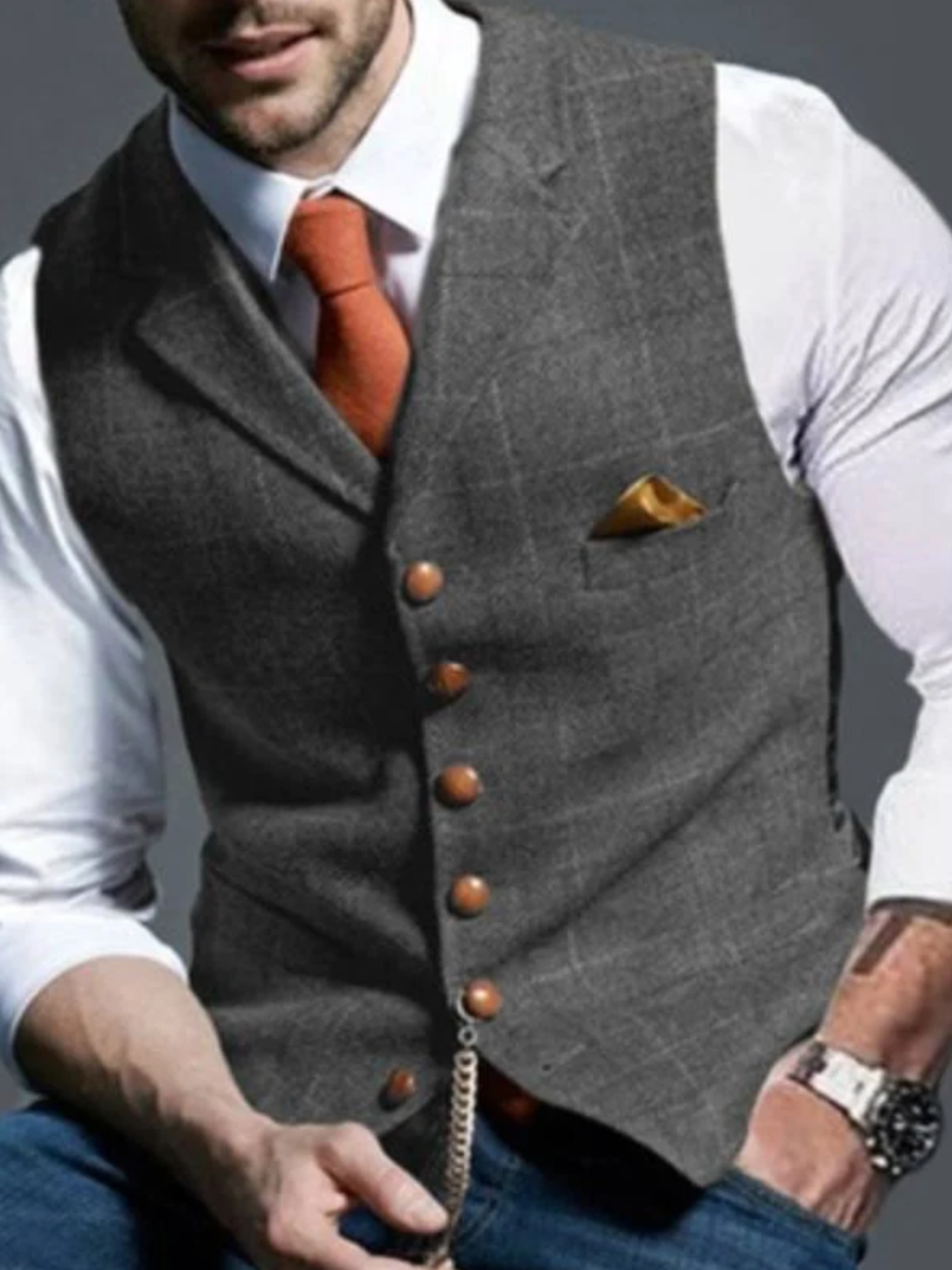 Vintage Weste für Herren | Zeitloses Design