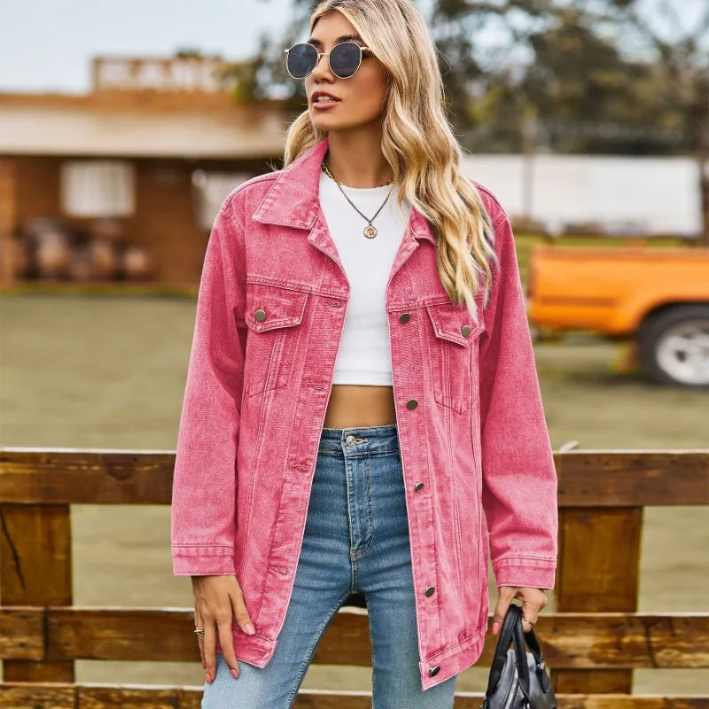 Vintage Jeansjacke für Damen: Unterjacke für den Winter 8