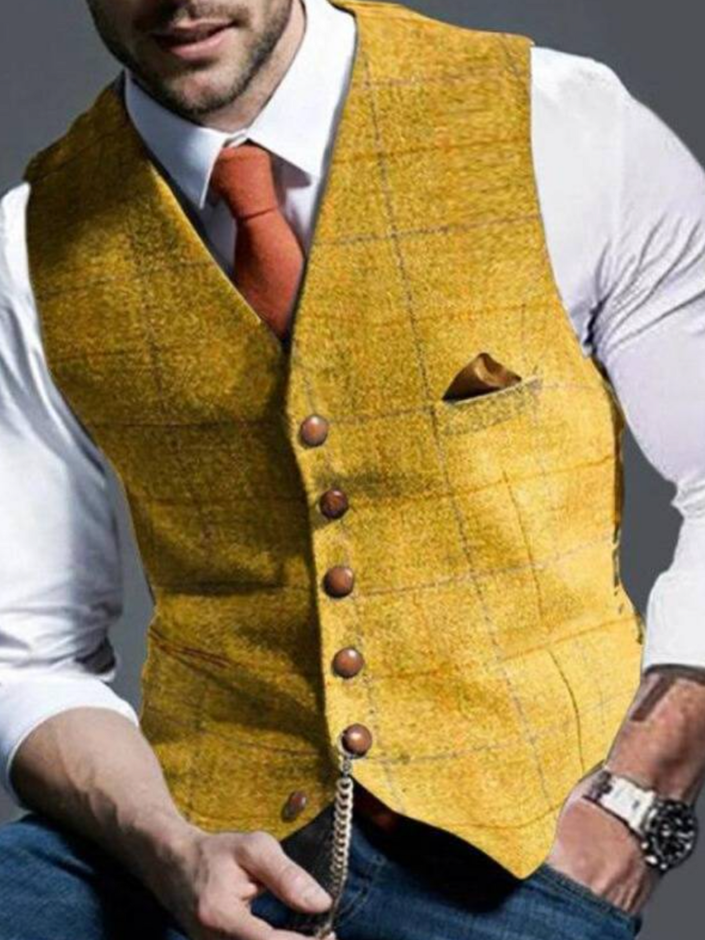 Vintage Weste für Herren | Zeitloses Design