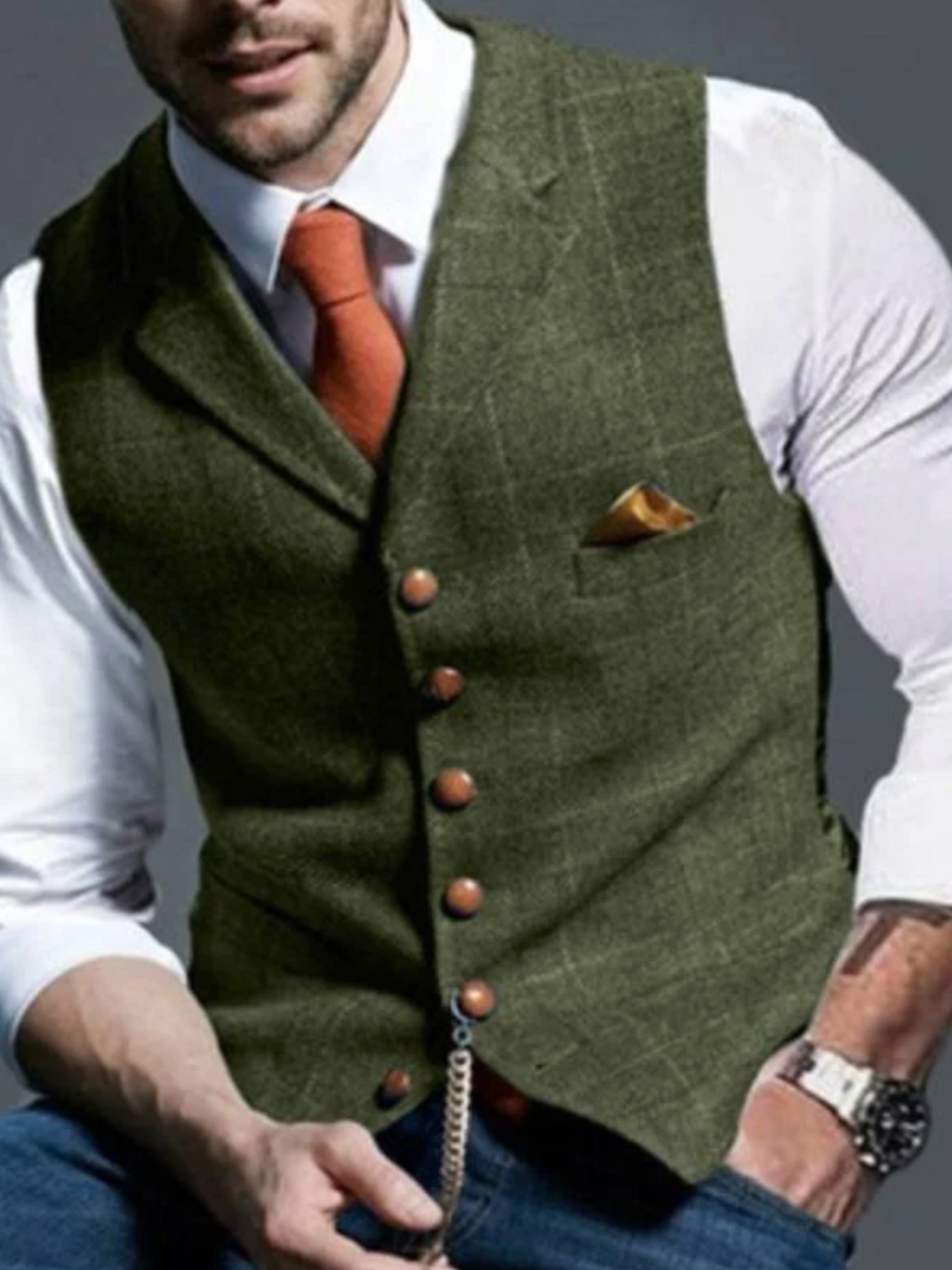 Vintage Weste für Herren | Zeitloses Design