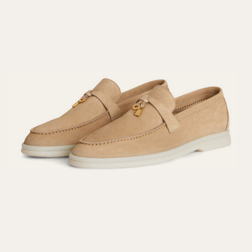 Damen Loafers Bequeme Slipper weiches Innenfutter Komfort 1