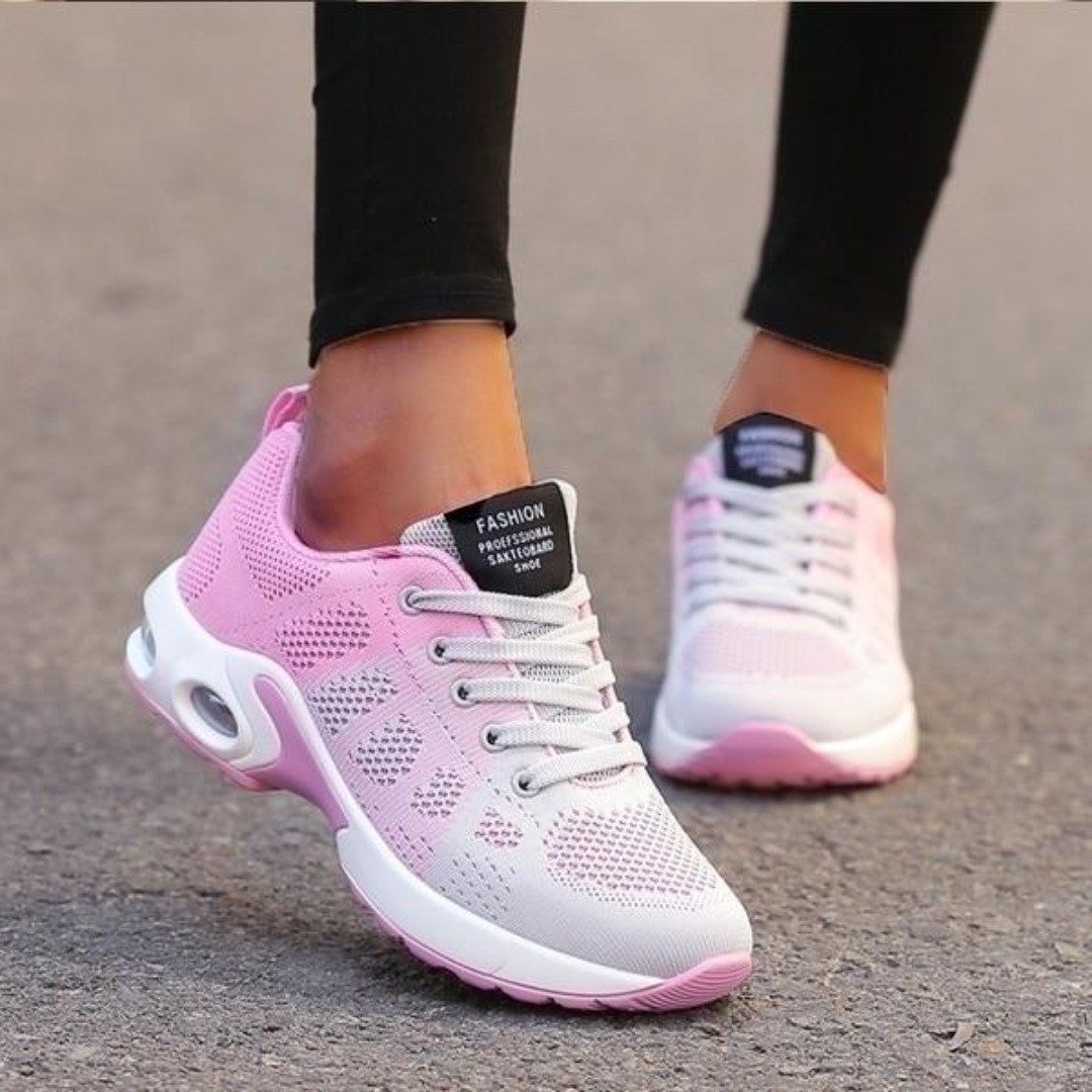 Damen Orthopädische Sneaker Stoßdämpfend Komfort Schuhe 4