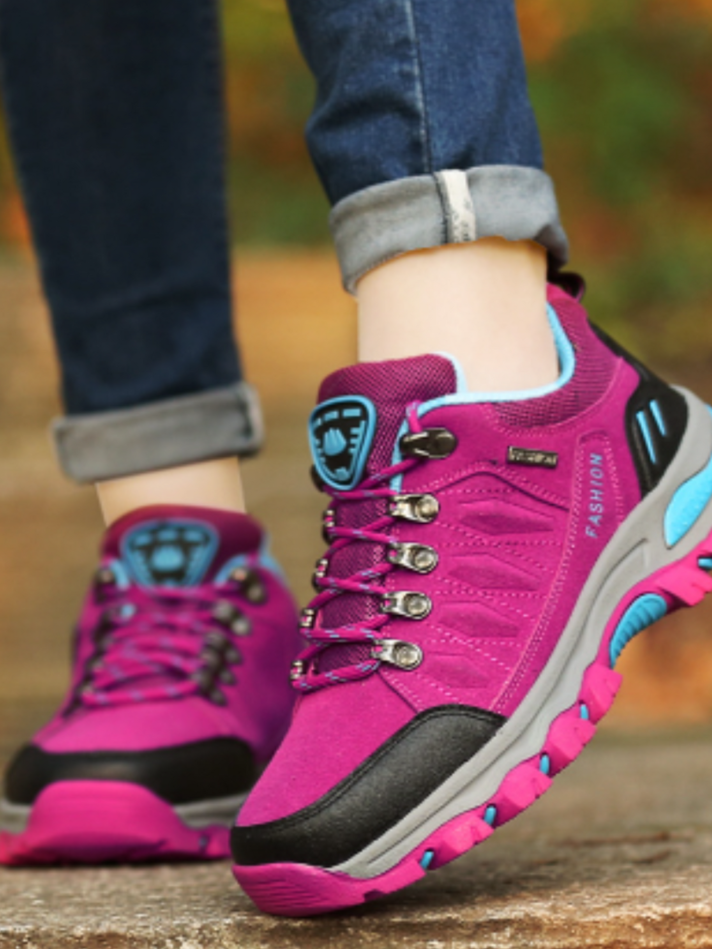 Wanderschuhe für Damen | Leichtes, rutschfestes Design