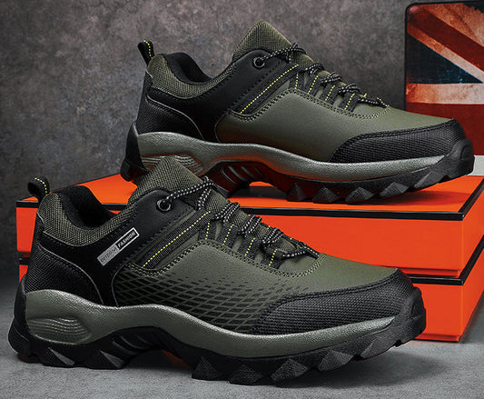 Heren Wandelschoenen | Ademend Flexibel Design Enkelhoog