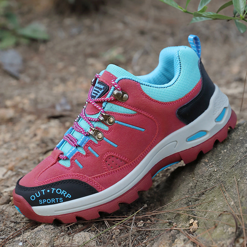 Wanderschuhe Herren | Sportlich Rutschfest Mid-Top