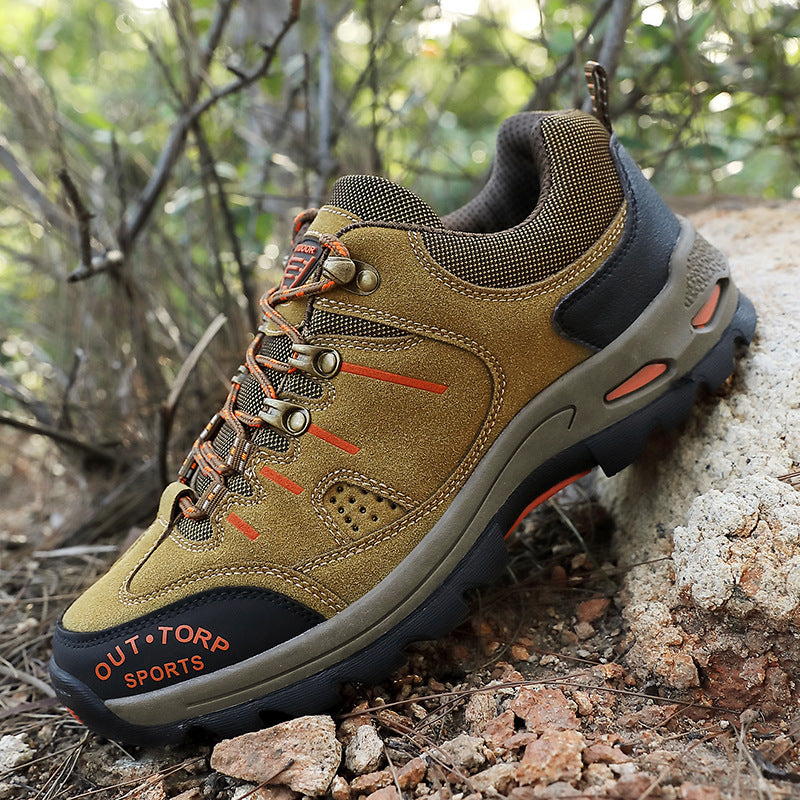 Wanderschuhe Herren | Sportlich Rutschfest Mid-Top