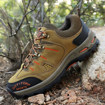 Wanderschuhe Herren | Sportlich Rutschfest Mid-Top