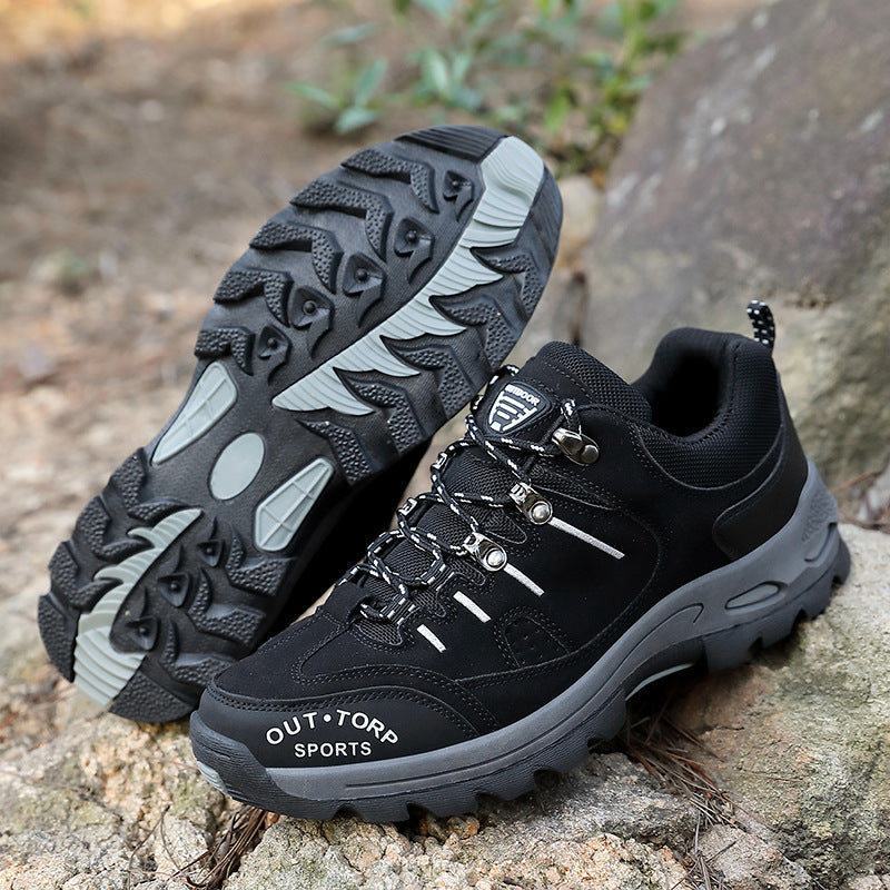 Wanderschuhe Herren | Sportlich Rutschfest Mid-Top