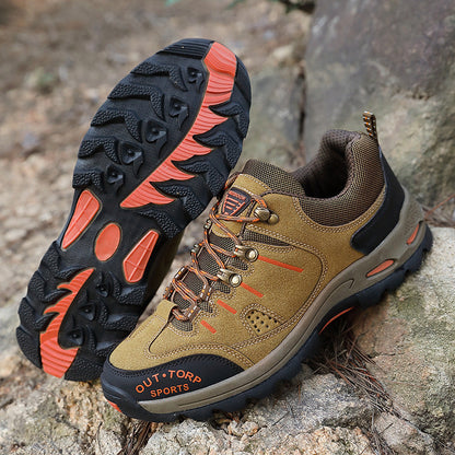 Wanderschuhe Herren | Sportlich Rutschfest Mid-Top