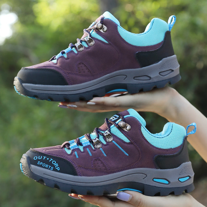 Wanderschuhe Herren | Sportlich Rutschfest Mid-Top