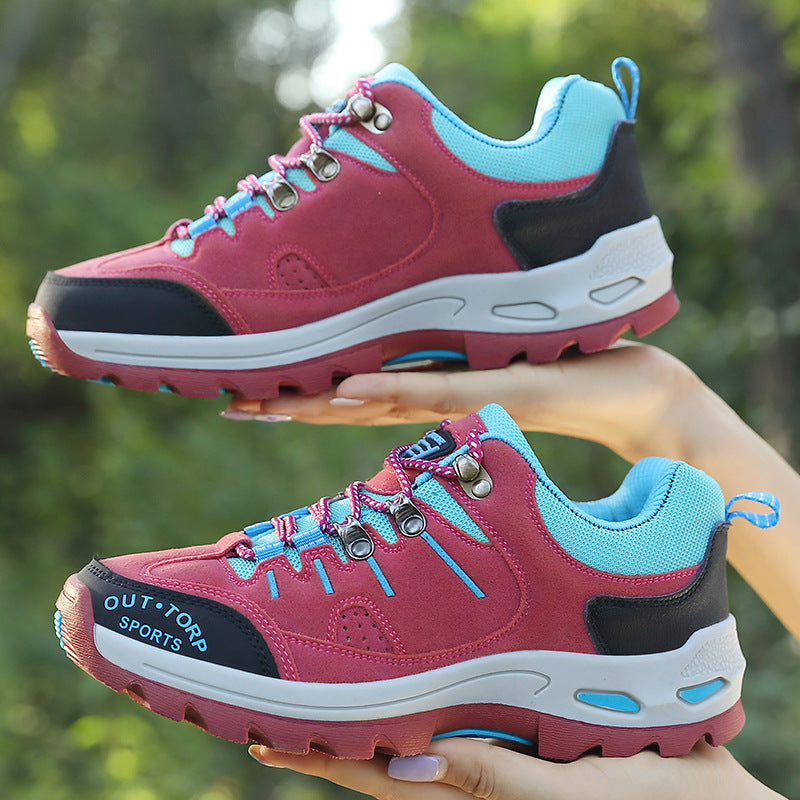 Wanderschuhe Herren | Sportlich Rutschfest Mid-Top
