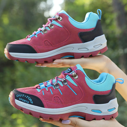 Wanderschuhe Herren | Sportlich Rutschfest Mid-Top