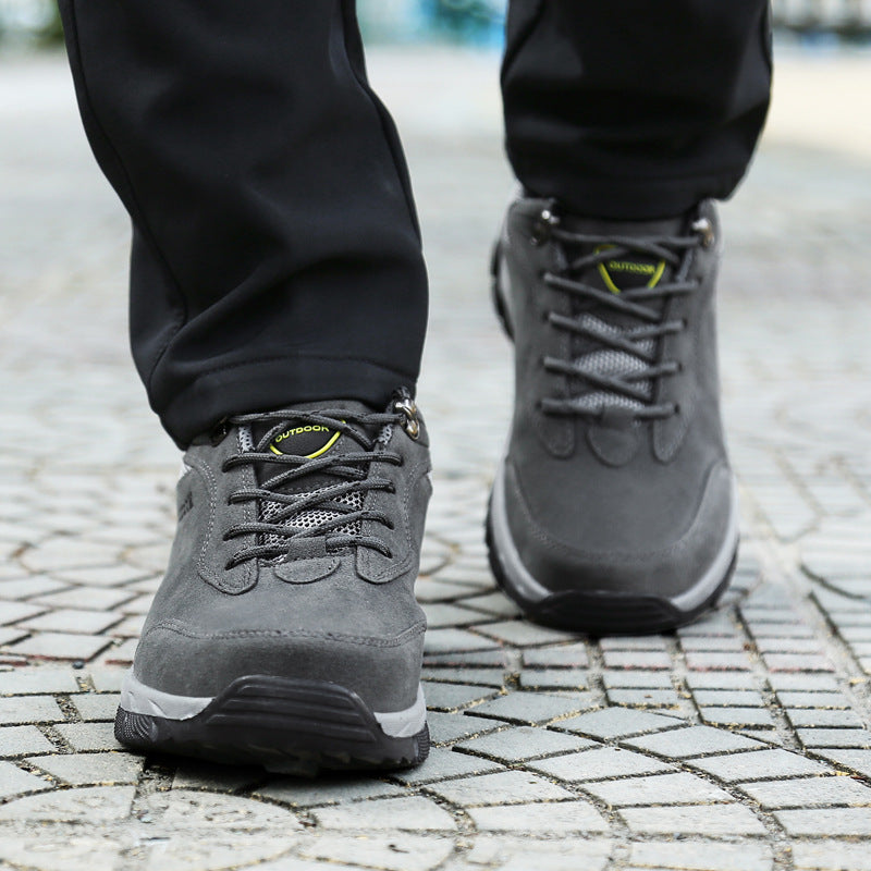 Wanderschuhe Herren | Antirutschsohle Wasserfest Komfort