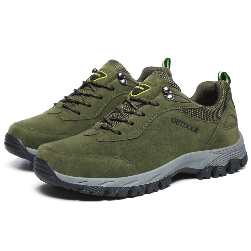 Wanderschuhe Herren | Antirutschsohle Wasserfest Komfort
