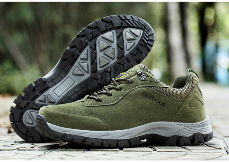 Wanderschuhe Herren | Antirutschsohle Wasserfest Komfort