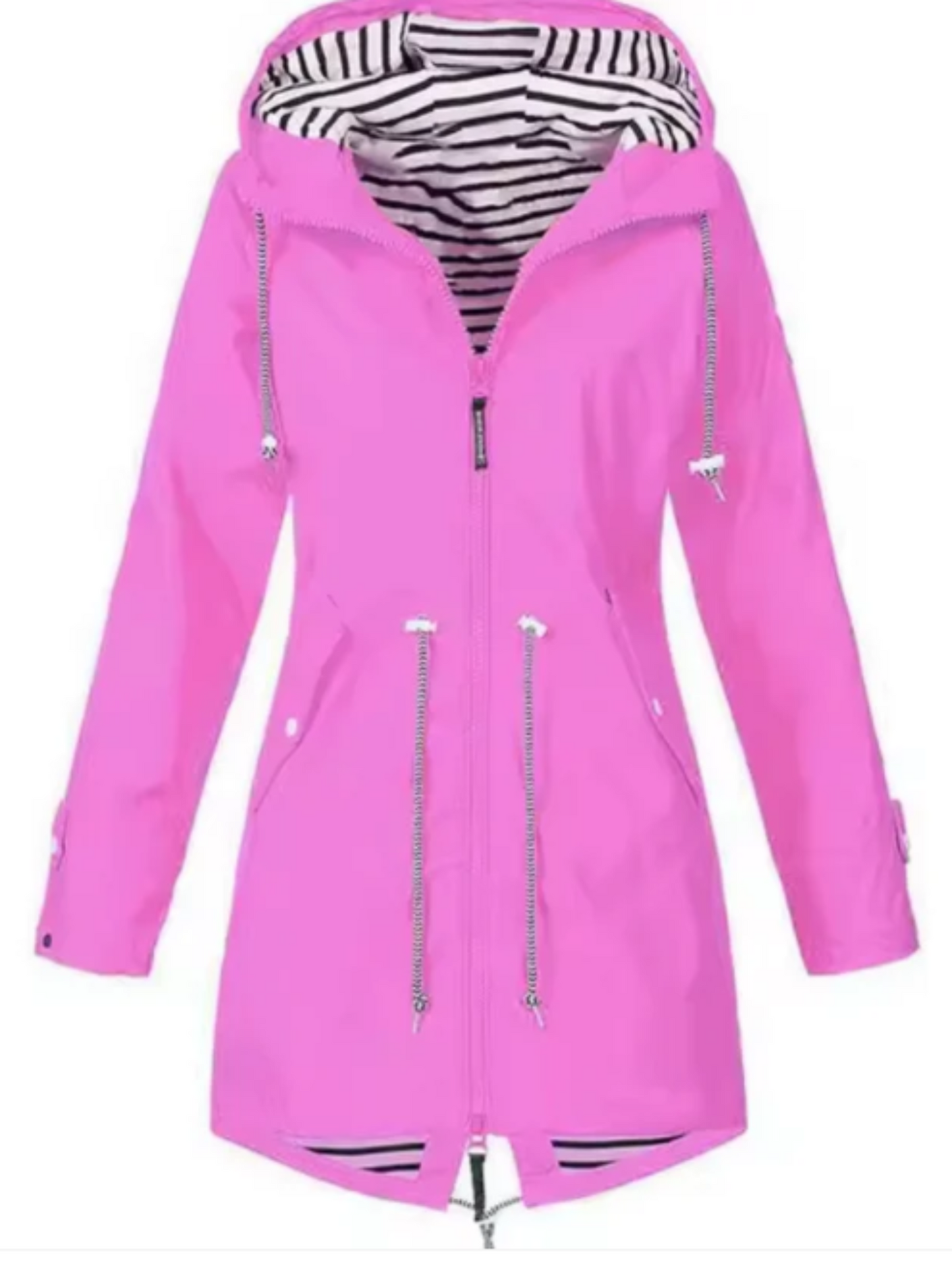 Wasserdichte Jacke für Damen | Kapuze, feminine Passform