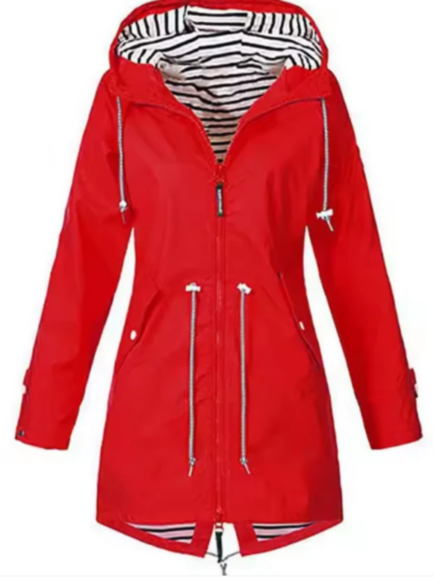 Wasserdichte Jacke für Damen | Kapuze, feminine Passform
