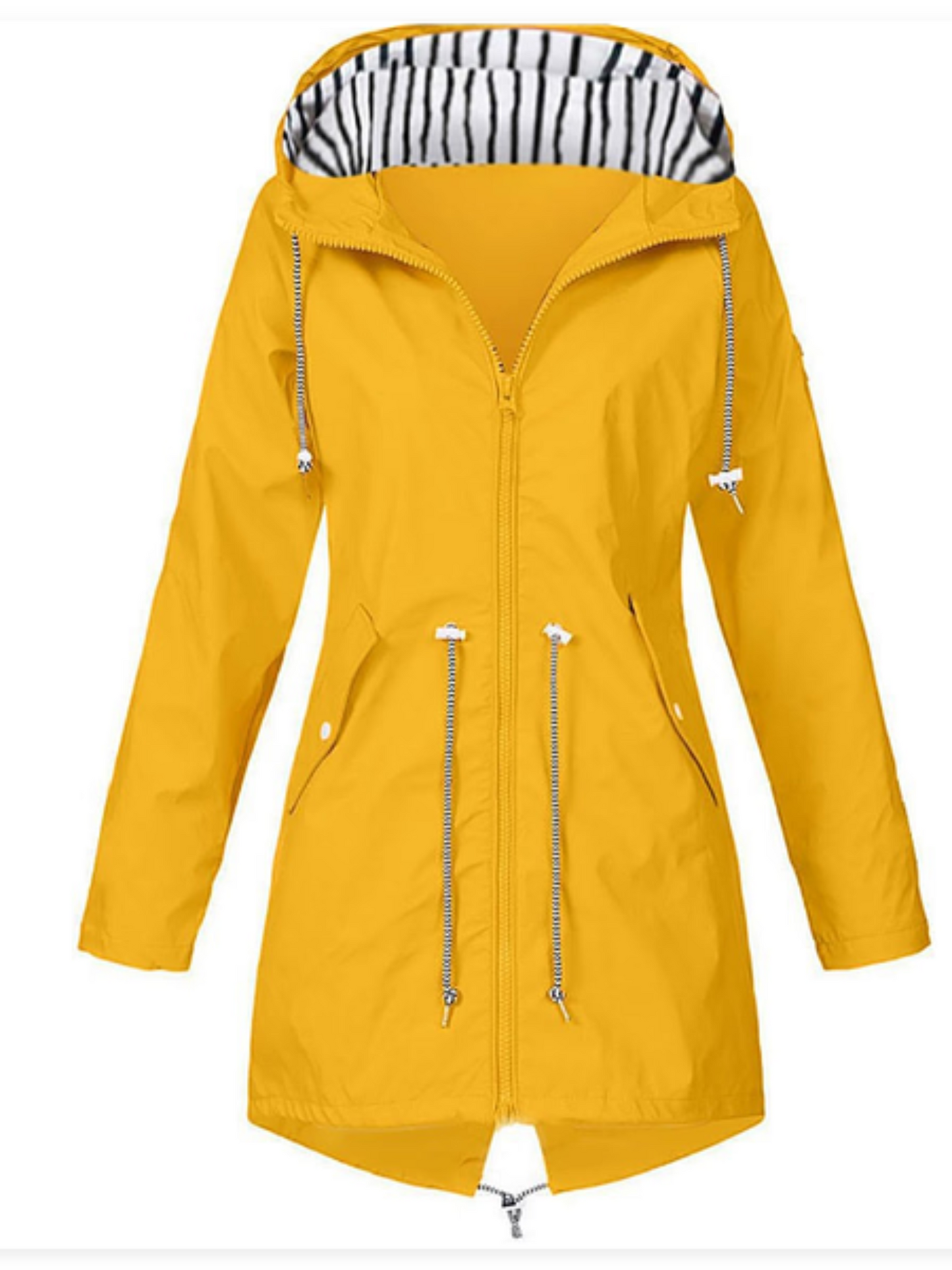 Wasserdichte Jacke für Damen | Kapuze, feminine Passform