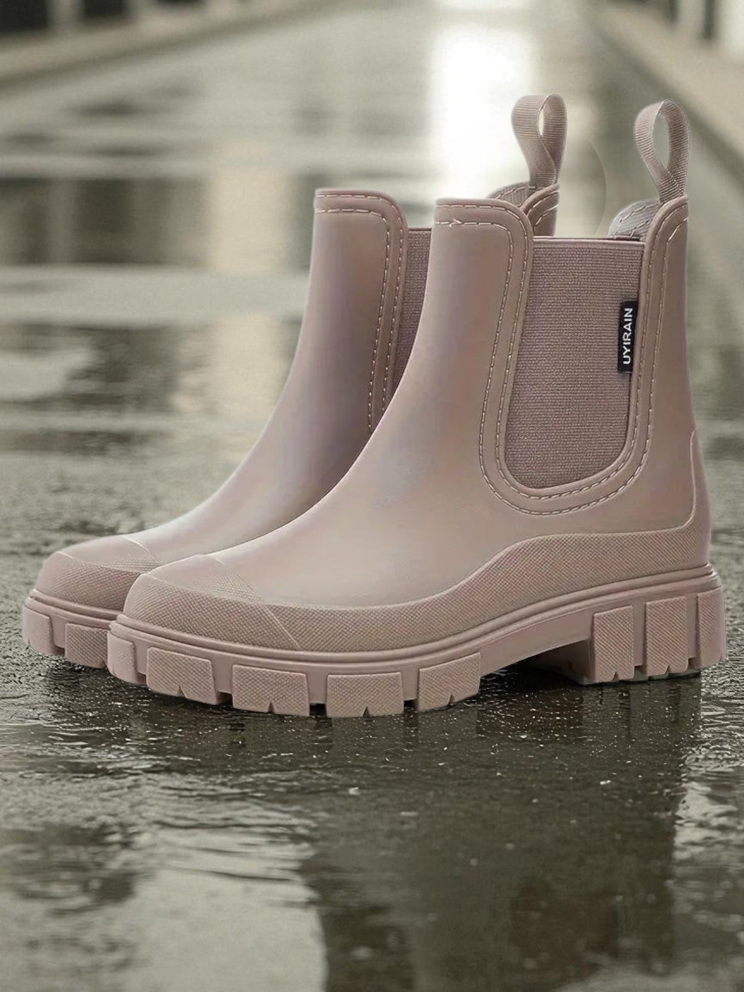Wasserdichte Regenstiefel | Rutschfeste Sohle