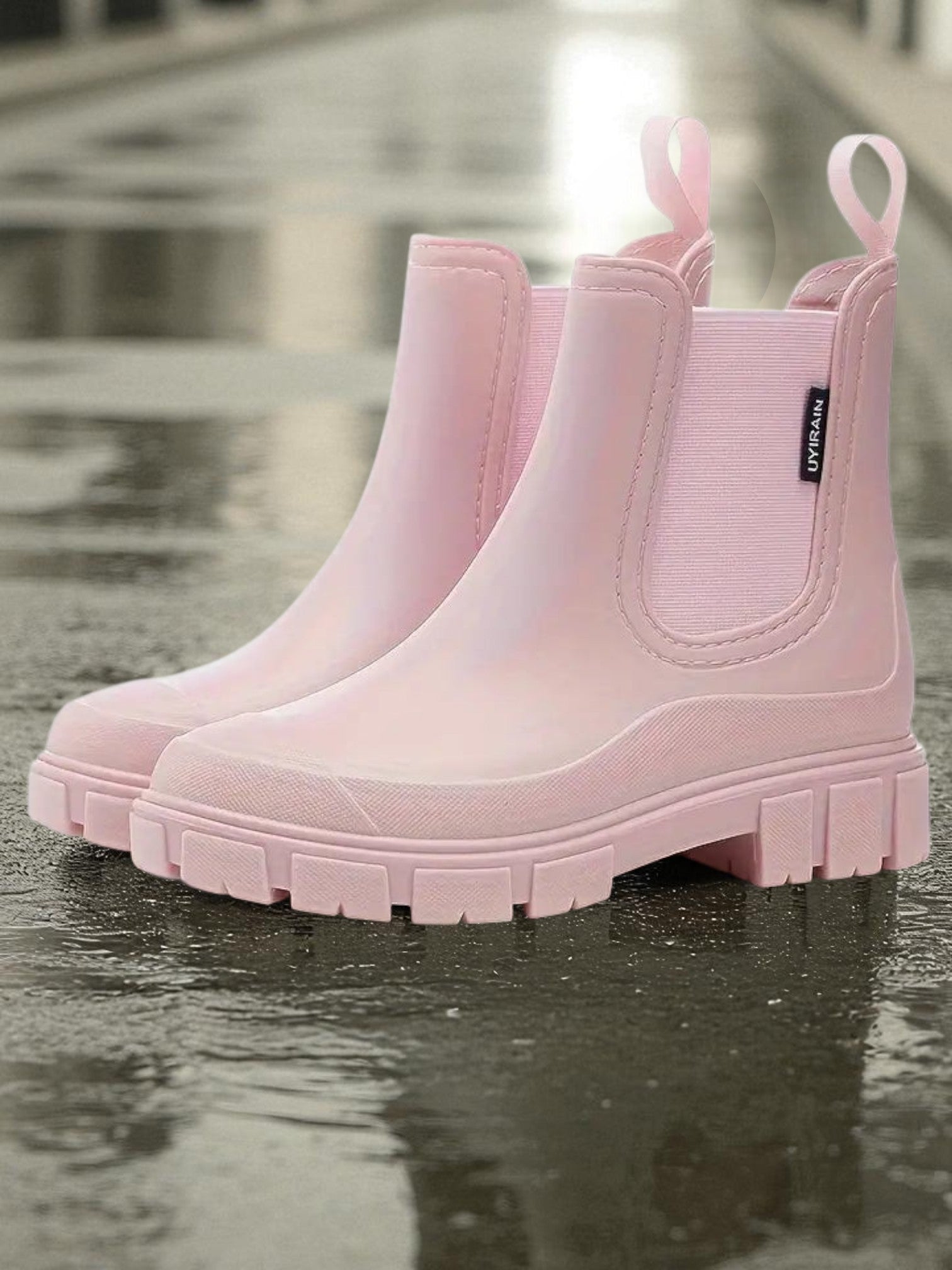 Wasserdichte Regenstiefel | Rutschfeste Sohle