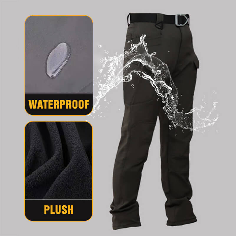 Wasserdichte Softshell-Winterhose für Herren