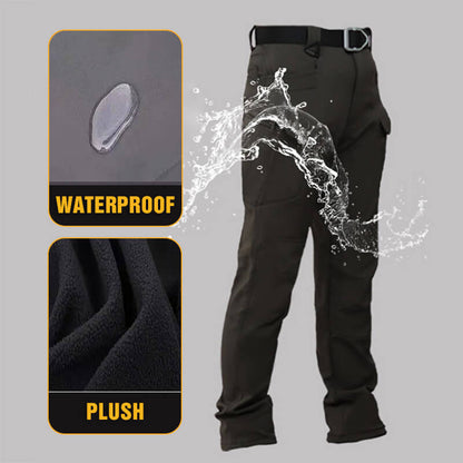 Wasserdichte Softshell-Winterhose für Herren