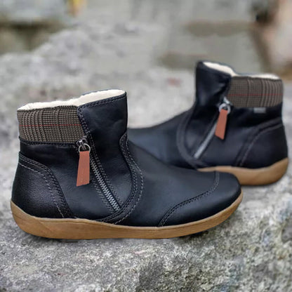 Wasserdichte Stiefel für Damen | Doppelreißverschluss