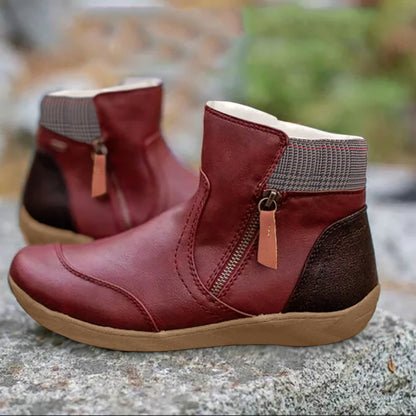 Wasserdichte Stiefel für Damen | Doppelreißverschluss