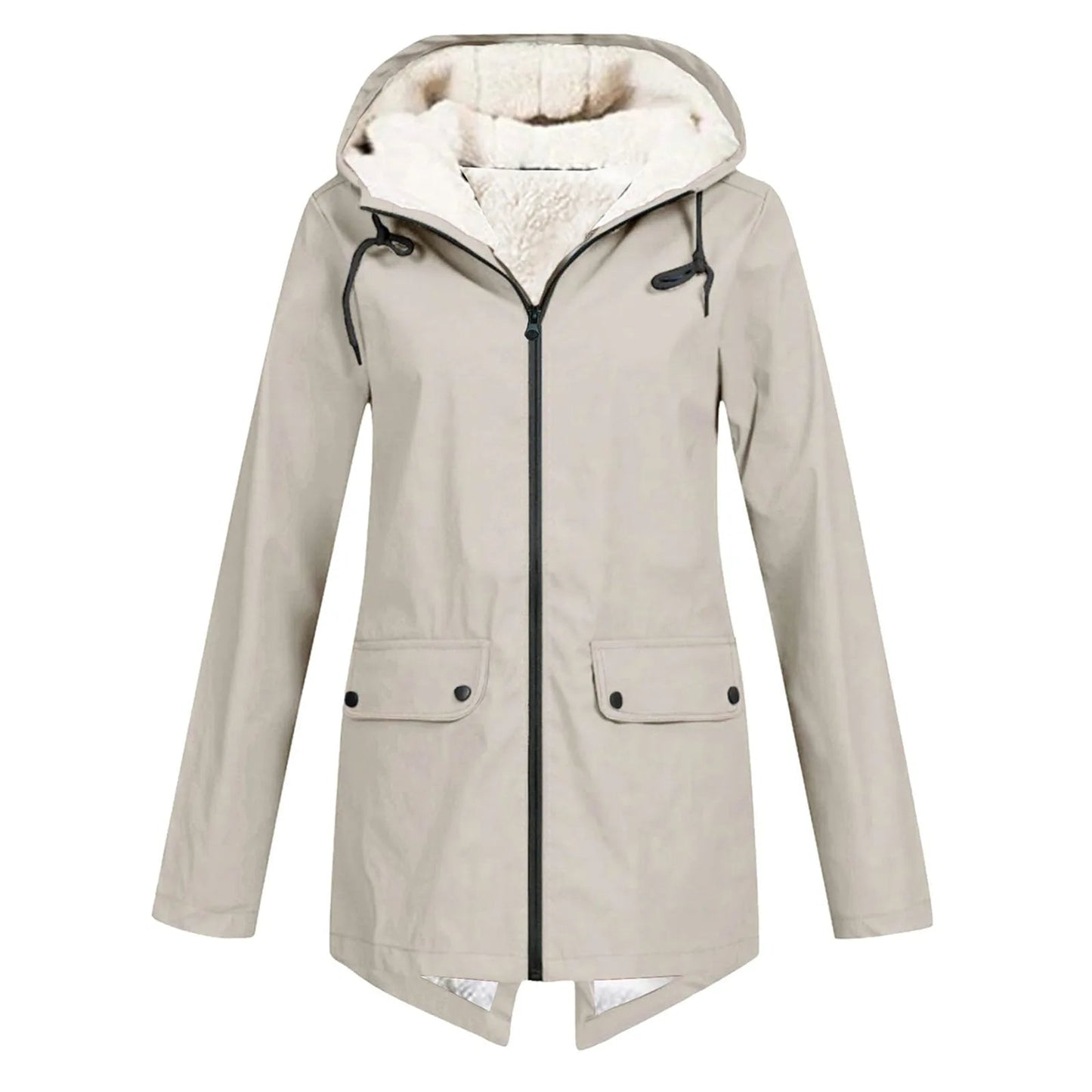 Wasserfester Trenchcoat für Frauen, Ideal für Winter