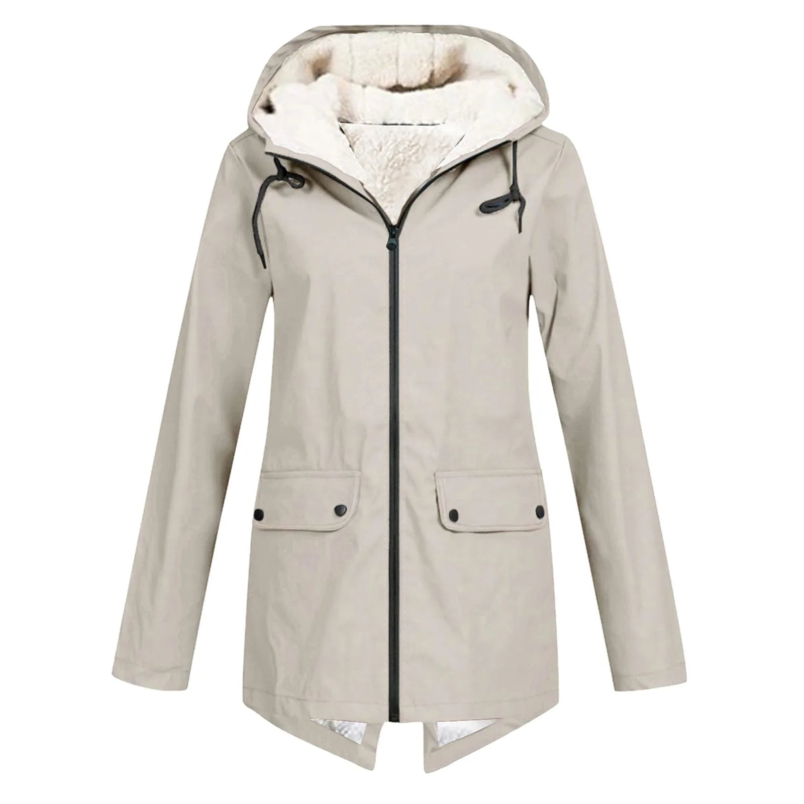Wasserfester Trenchcoat für Frauen, Ideal für Winter