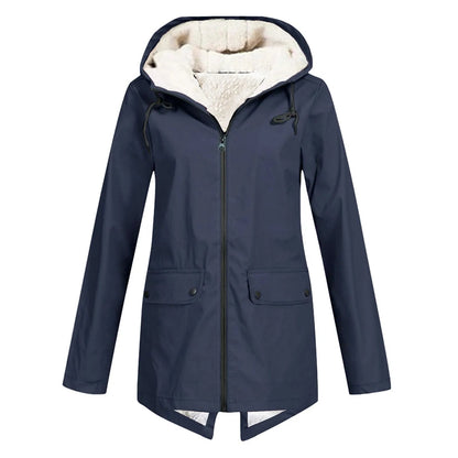 Wasserfester Trenchcoat für Frauen, Ideal für Winter