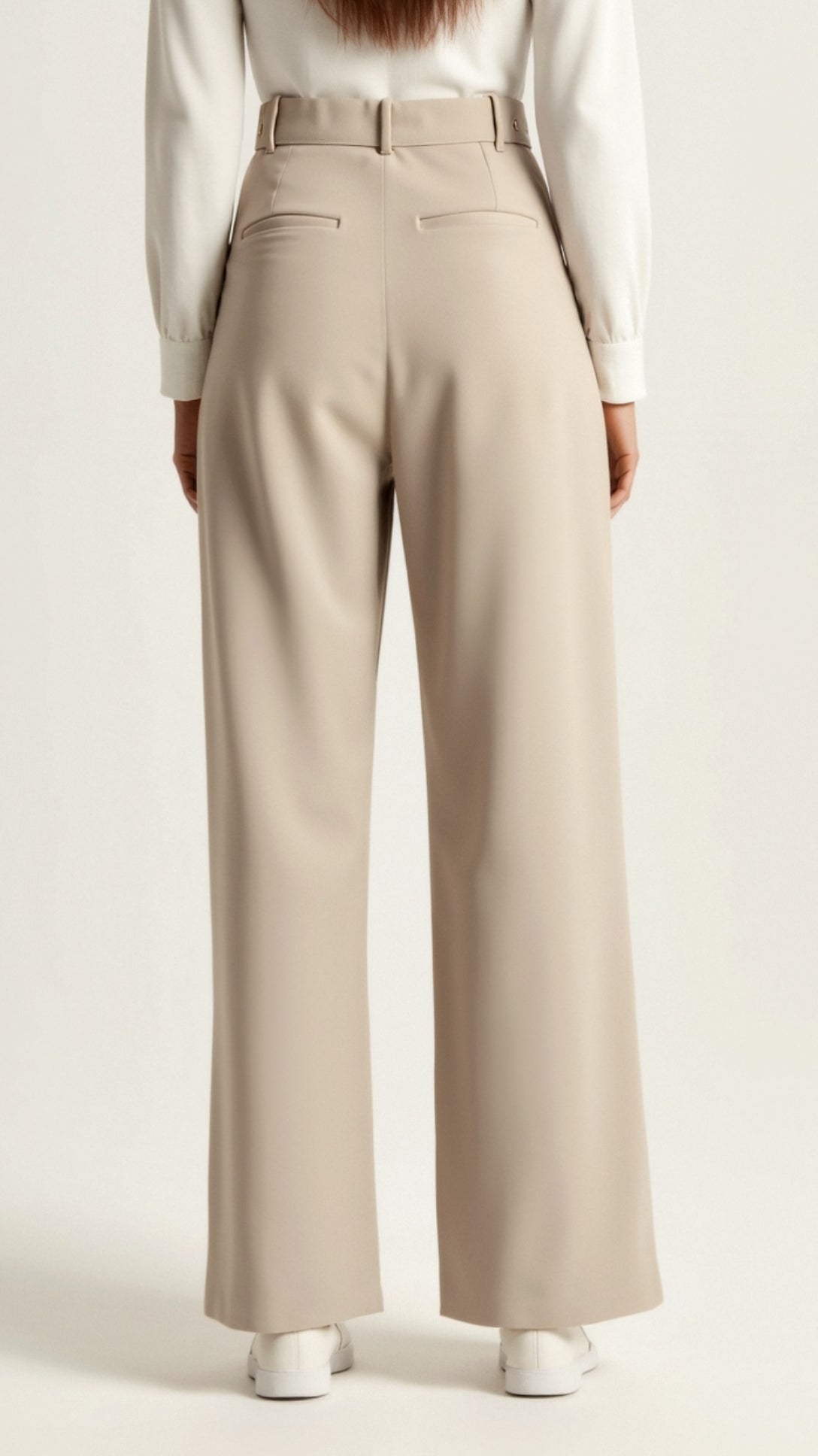 Weite Hose Damen | Hohe Taille & Elegante Bügelfalten