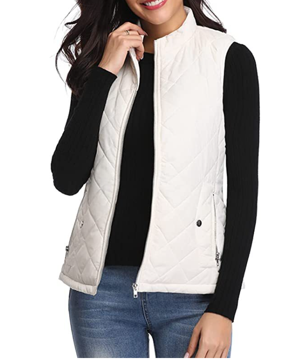 Weste Damen | Steppdesign & Stehkragen