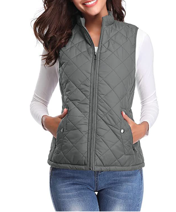 Weste Damen | Steppdesign & Stehkragen